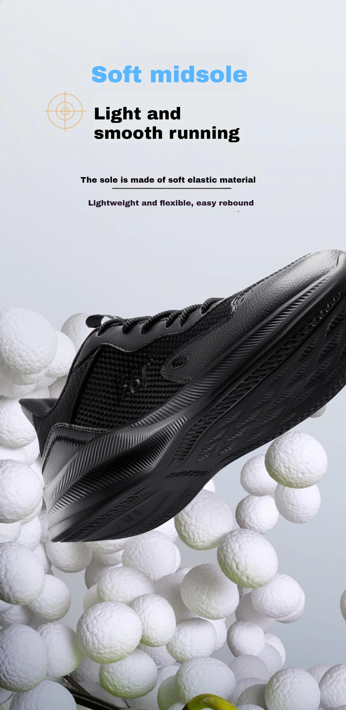 361 Degrees Men Running Shoes Wear-resistant Comfortable Soft Supportive Jogging Lightweight Breathable Male Sneakers 672422252.