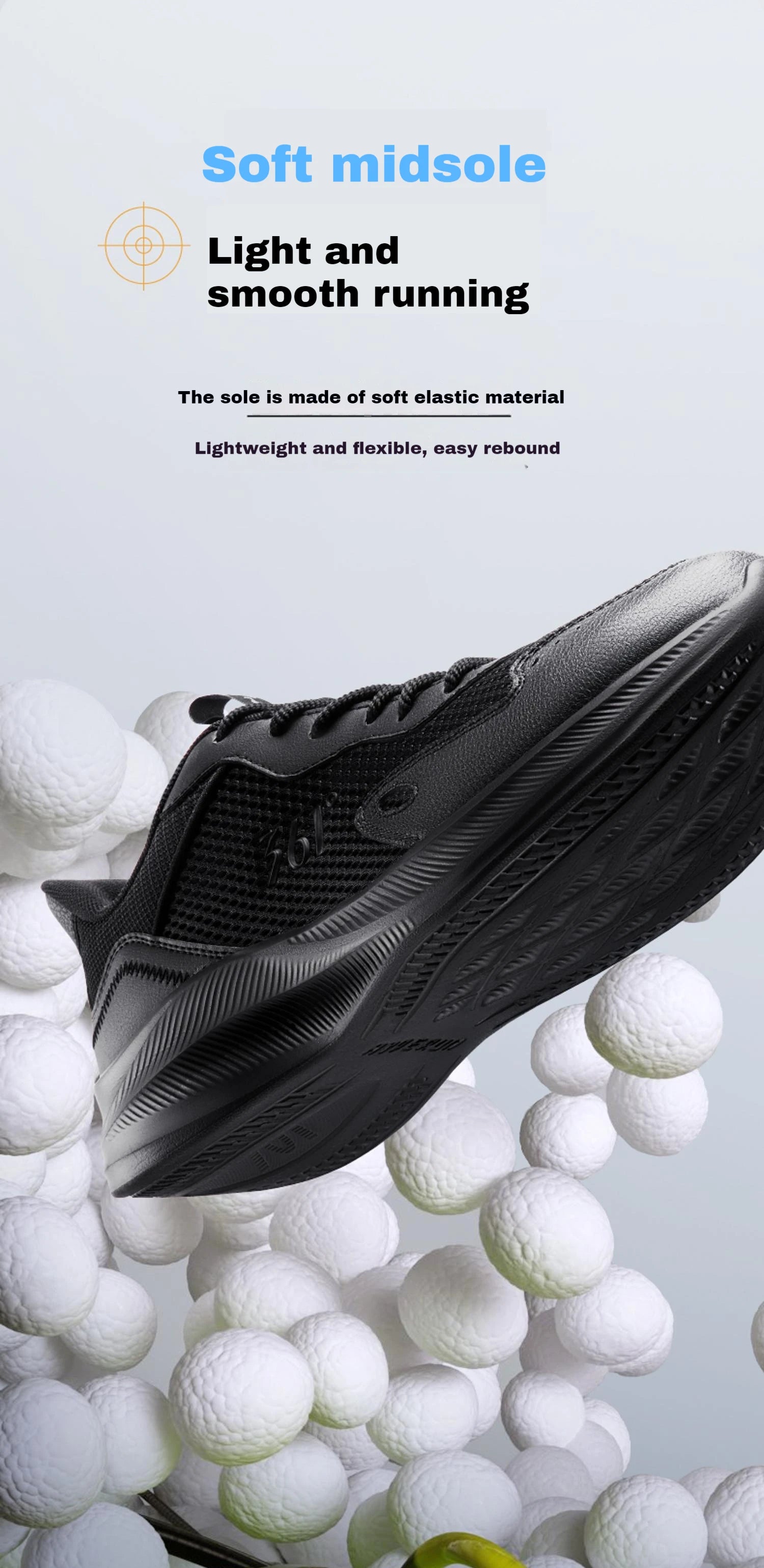 361 Degrees Men Running Shoes Wear-resistant Comfortable Soft Supportive Jogging Lightweight Breathable Male Sneakers 672422252.