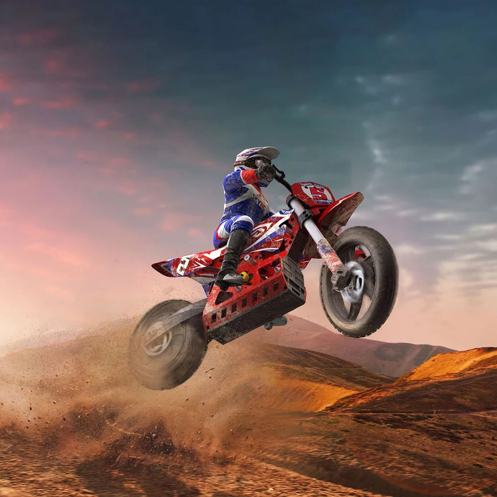 SKYRC SR5 Motorcycle RTR Brushless 1/4 Simulation RC Electric Remote Control Off-Road Cars Dirt Bike Adult Children's Toys.