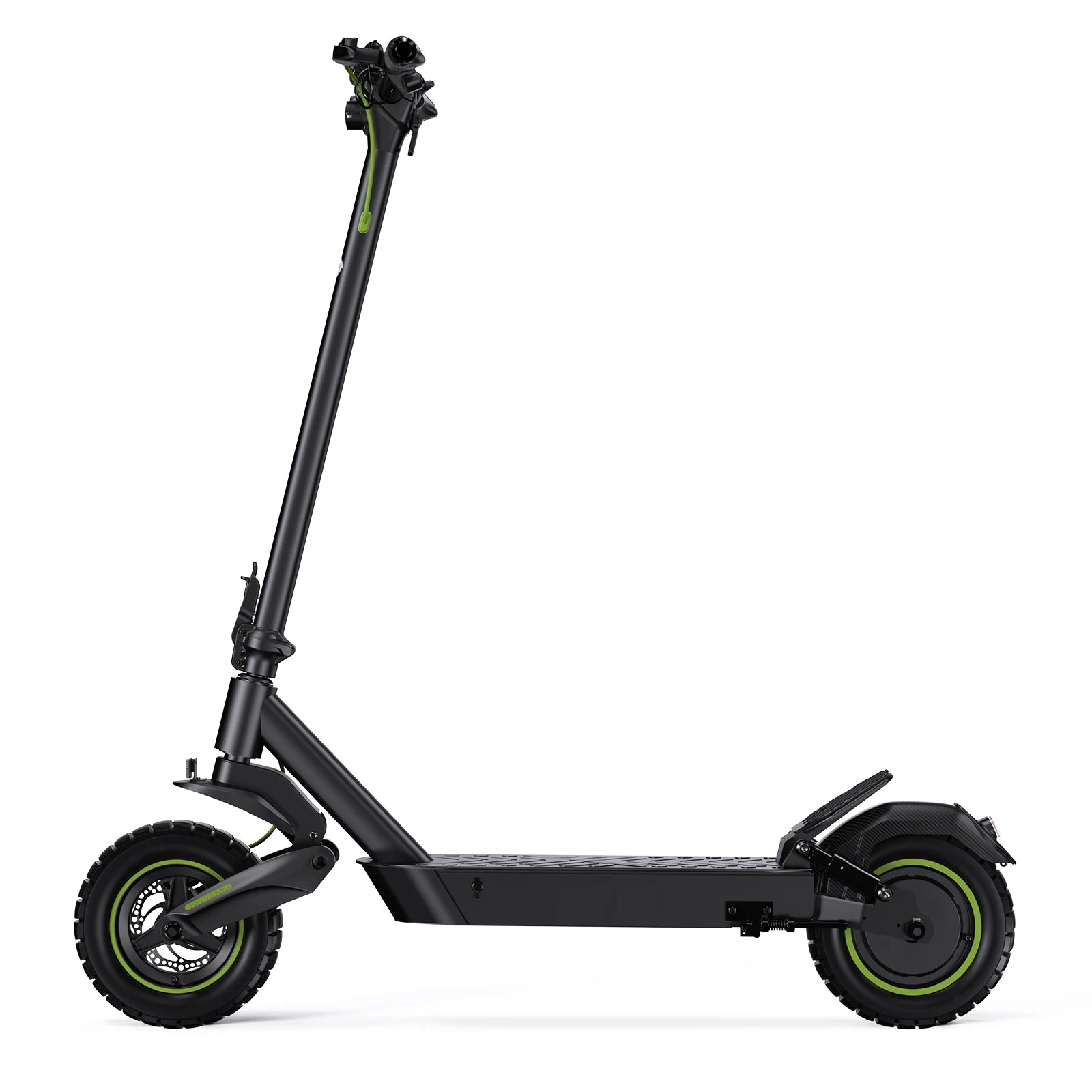 Isinwheel S10 Max Adult Electric Scooter 10 inches Off-Road Pneumatic Tires Foldable City Electric Scooter 1000W 48V15Ah Battery.