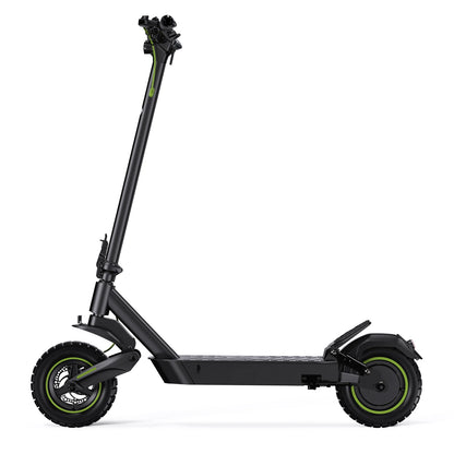 Isinwheel S10 Max Adult Electric Scooter 10 inches Off-Road Pneumatic Tires Foldable City Electric Scooter 1000W 48V15Ah Battery.
