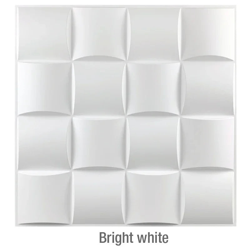 12pcs/lot 50x50cm 3D Wall Panel 3D wall stickers Relief Wall Panel Stickers Living Room Kitchen Bedroom Home Decor Party back