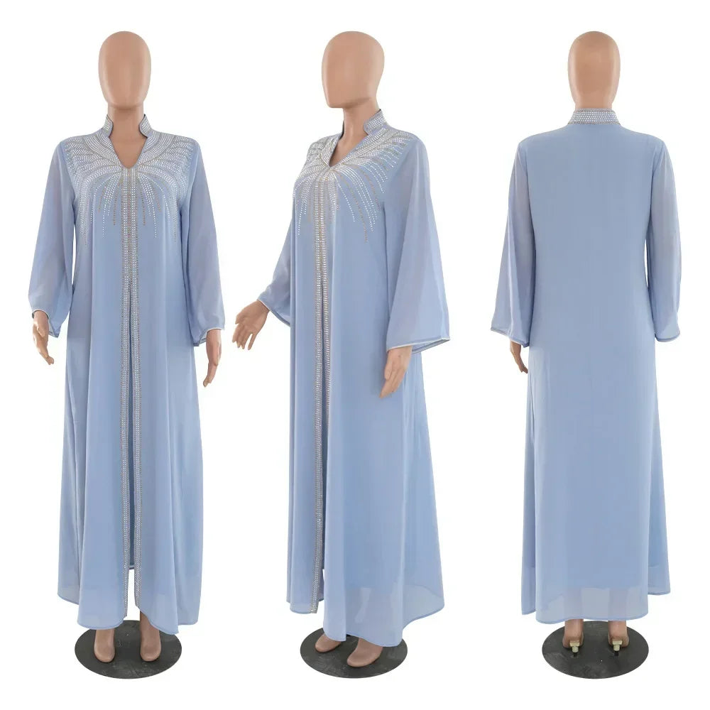 Floral Bedruckte Abaya Arabisch Langes Kleid Frauen Muslimischen Marokkanischen Kaftan Robe Golf Jalabiya Dubai Islam Türkei Kleider Ramadan Kleid