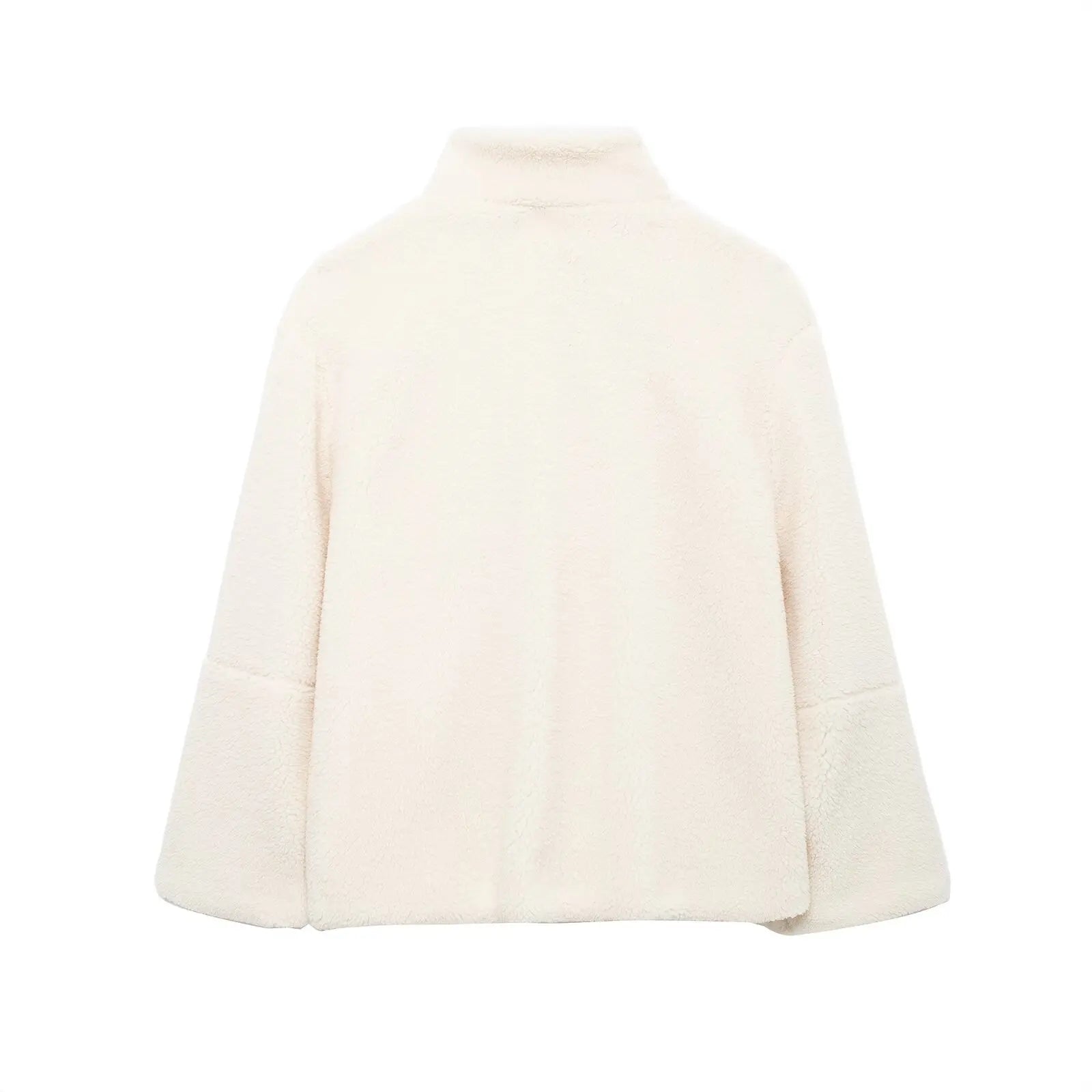 Winter Fleece frauen Mantel Zipper Stehkragen Lose Verdickt Mantel frauen Herbst Warme Neue Casual Trendy frauen Mantel.