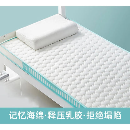 Latex Memory Baumwolle Matratze Kissen für Heim kinder Tatami Matte benutzer definierte Studenten wohnheim einzelne 90x190 Matratze