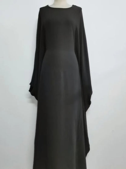 Muslim Women Arabic Dubai Abaya Plus size adjustable Waist Long Dress Modest Kaftan Robe Imitation Linen Femme Islam Clothing.