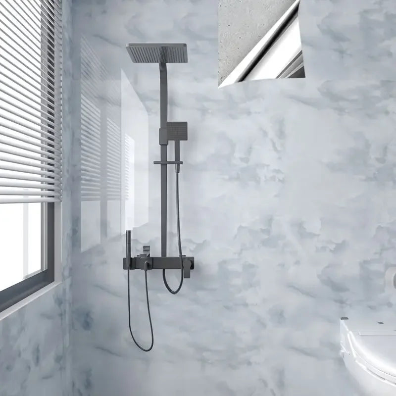 80CM Marble Self Adhesive Waterproof Wallpaper for Bathroom Wall Deocr Kitchen Oil Proof Mould-Proof Wall Stickers Home Decor