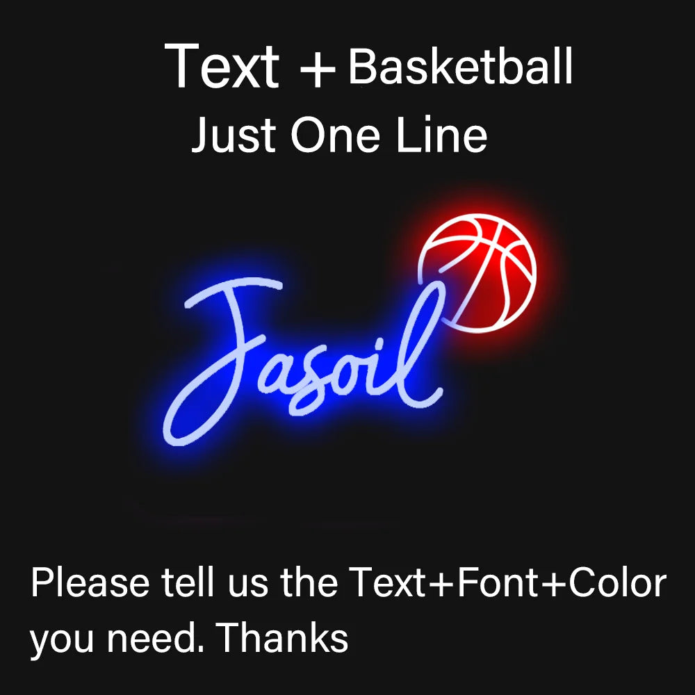 Custom Name Neon Sign Personalized Dimmable Neon Light Sign Christmas Birthday Gifts Boy Girl Bedroom Decor Wall Hanging Neon