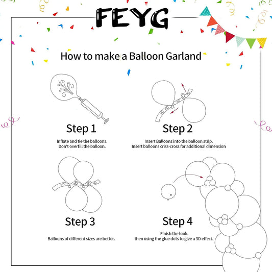 96 stücke grün und andere Farben Latex Ballon Bogen Set für Geburtstage, Hochzeiten, Geschlecht offenbaren, Junggesellen abschied, Familien treffen.