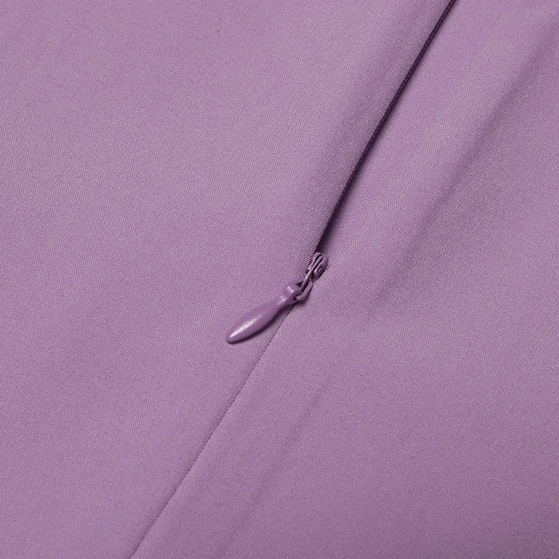 ZANZEA Elegantes Damen-Plisseekleid, edel, gesmokte Bündchen, langärmelig, O-Ausschnitt, Fit und Flare, lang, Vestidos, Pendeln, solide Party-Roben