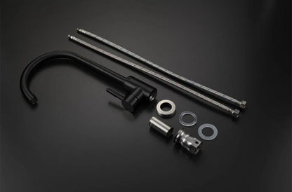 Black Kitchen Faucet Stainless Steel Kitchen Mixer Single Handle Single Hole Kitchen Faucet Brushed Nickle Mixer Sink Tap