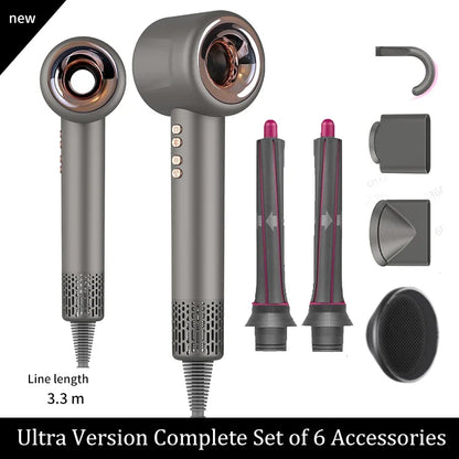 Professional Super Hair Dryer Personal Hair Care Styling Negative ion Salon Tool Constant Anion Electric Leafless Hair Dryers