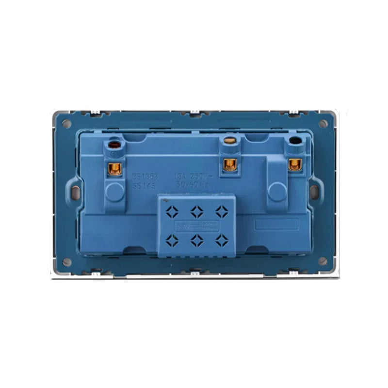 18 W Typ-C-Stecker, Schnellladung, UK 13 A USB-Wandsteckdose, Steckdose mit 3,1 A USB C, universelles Dual-5-Pin-Steckdosenpanel.