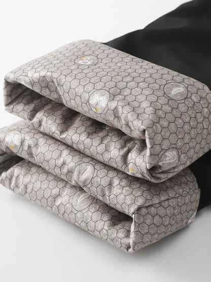 Winter Padded Pants Men 90% White Duck Down Padding Warm Cargo Pants Waterproof Windproof Snow Cold Thermal Down Trousers.