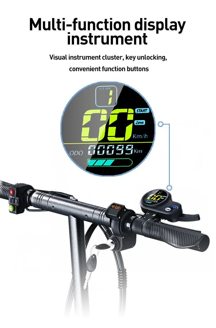 JOYOR Y6-S Electric Scooter for Adults 500W Motor 48V 18Ah Foldable Electric Scooter 10 Inch Tire City Commuter Electric Scooter.