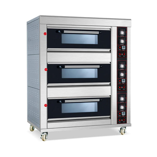 Commercial Electric Gas Automatic Bread Baking Oven Prices / Complete Bakery Equipment Machine For Sale.