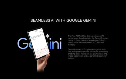 ALLDOCUBE iPlay 70 mini Ultra Gaming Tablet 8.8'' 2.5K 144Hz Snapdragon 7+Gen3 20GB（12+8 Virtual）RAM 256GB ROM 7300mAh Android14.