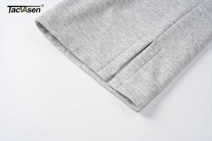 TACVASEN Fleece Hose mit weitem Bein Damenmode hoch taillierte Jogging hose Lounge hose weiche warme Winter Baggy Hose Streetwear