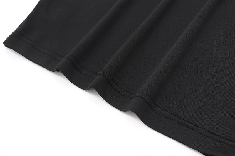 Candyhot Irregular Solid Off Shoulder Tube Top Fashion Trend Sleeveless Backless Tops Autumn New For 2025 High Street Women Vest