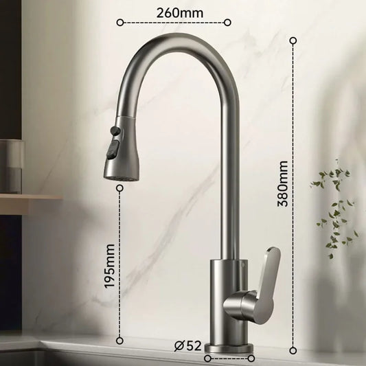 GEGVE New Mini 38cm Kitchen Faucet Removable Kitchen Sink Faucet Tap Tap Mixer Manual Israel Kitchen Tap Adapted To Israel Brass
