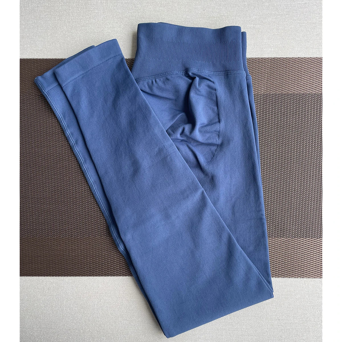 TKITK Leggings Women Seamless Sports Yoga Pants Low Ribbed Band Gym clothes Fitness Workout wear Scrunch Bum Tights