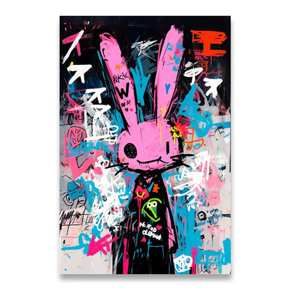 Animation Room Decor Animals Decoration Wall Art Coloured Home Decorations Canvas Painting Graffiti Cartoon Painted Decororation