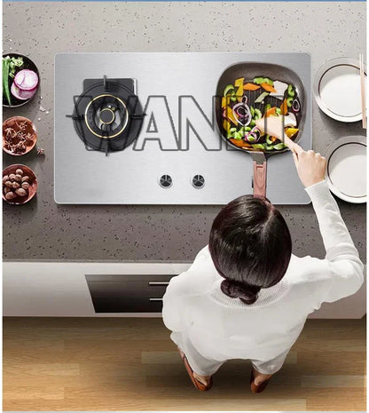 419H Embedded Stainless Steel Gas Stove/  4.8Kw High Firepower Household Stove/Reversible Double Stove Magic Dish Stove.