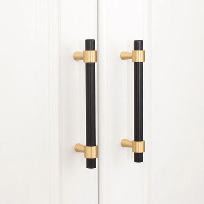 KEDLO Solid Brass Brushed Antique Brass Bronze 500mm Pull Drawer Knobs T Bar Kitchen Cabinet Handle