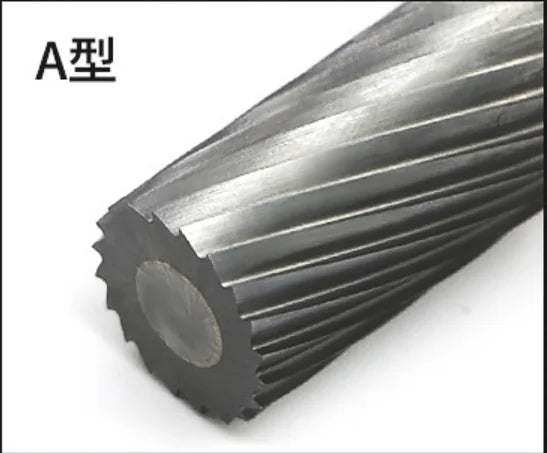 Hartmetallfräser, Wolframstahl-Schleifkopf, zylindrisch 6 mm, AE AX AX Metallfräser