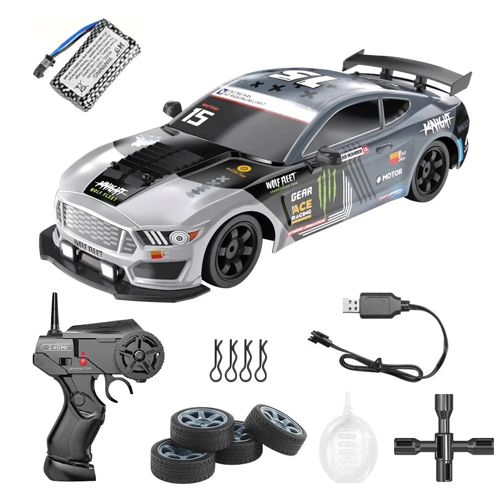 RC1:32 high-speed motor simulation shock absorber Race motorcycle charging 2.4Ghz Parent-child interactive boy's holiday toy
