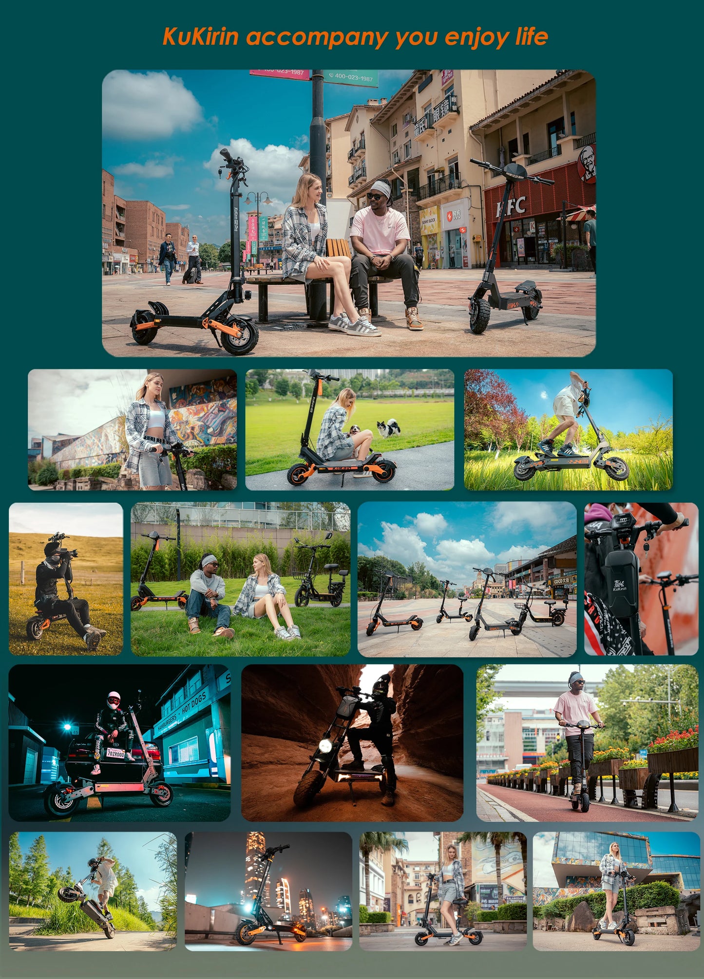 KuKirin G2PRO Foldable Adult Electric Scooter, E-Scooter, 45km/h Electric Kick Scooter, 600W Skateboards, 48V 15.6Ah Kickboard