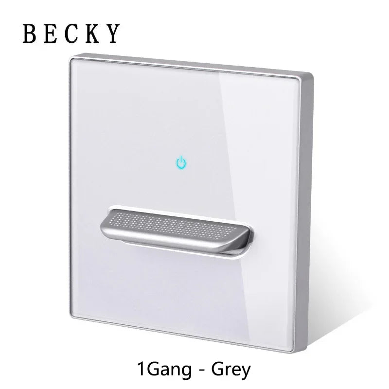 Glasscheibe Wand schalter LED europäische 16a Steckdose Retro Kippschalter eu uk Standard 2-Wege-Buchse 1-4gang USB Home Dekoration