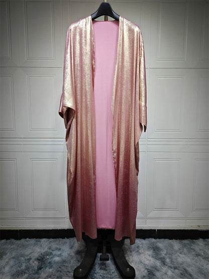 Ramadan Eid Open Dubai Luxury Abaya Damen Modest Kimono Coat 2025 Muslim for Women Islam Clothing Kebaya Robe Femme Musulmane