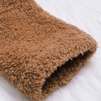 Herbst Wintermantel Frauen warme Teddybär Mantel Woll jacke weibliche Plüsch mantel Kapuzen jacke neue Damen mäntel einfarbige Jacke