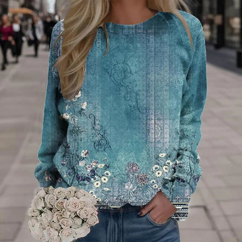 Forest Trees 3D Print Sweatshirts Women's Casual Raglan Long Sleeves Hoodies Woman Pullovers Harajuku Y2k Tops Female Clothing.