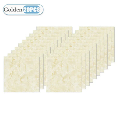 10/20/40PCS 30x30cm Self Adhesive Wallpaper Waterproof Tile Stickers FloorSticker for Kitchen Bathroom Ins Style Home Decor