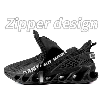 New Spring and Autumn Soft soled Running Men's Mesh Breathable Casual  Sports Shoes Men's Trendy Shoes Lightweight  Sneaker.