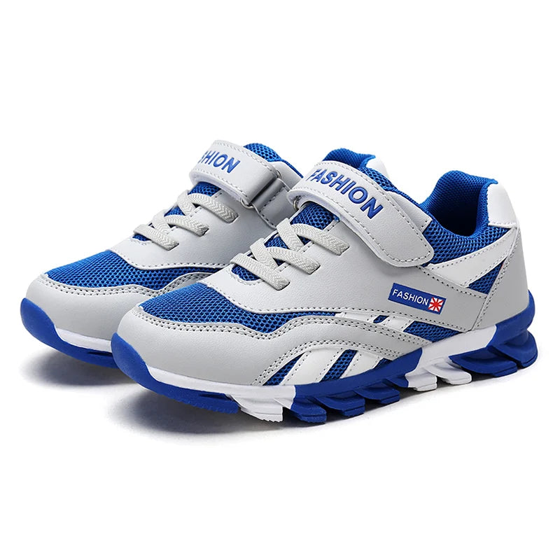 Breathable Summer Kids Sport Shoes 5-16Years Old Boys' Non-Slip Running Sneaker for Children Comfortable School Walking Footwear.
