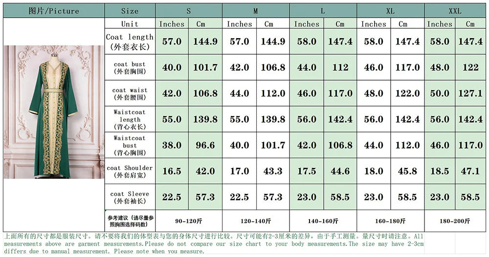 Naher Osten Mode Schwerindustrie Nagelperle eingelegter Diamant Muslimisches Gewand Damen langer Rock elegantes Abendkleid Kleid.