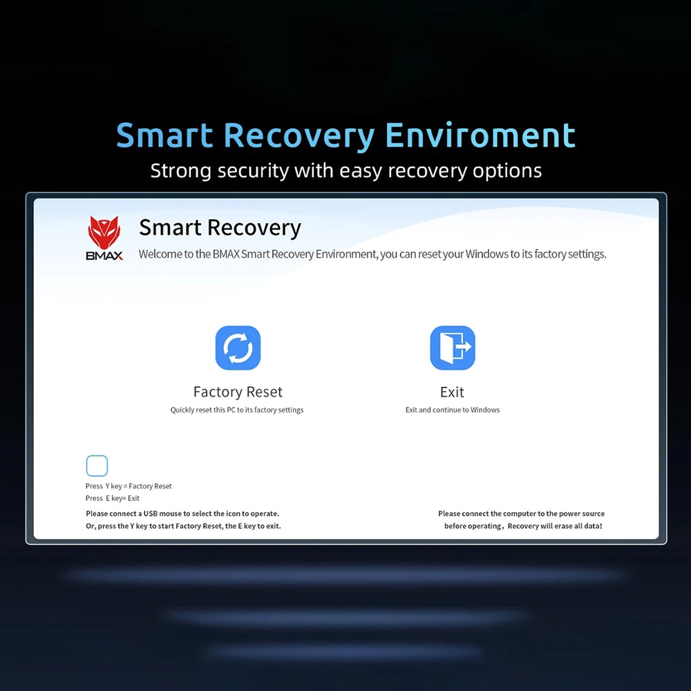BMAX B4 Turbo Mini PC Windows 11 PC Intel N150 16GB 512GB SSD 2*HDMI 1*Type-C Supports 4K@60Hz 1000MHz Intel Graphics.