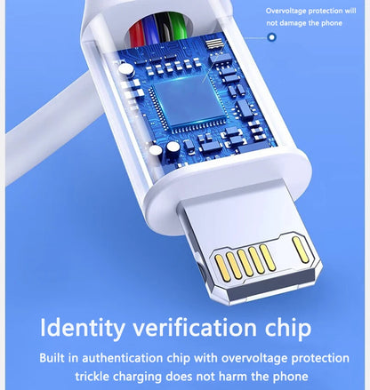 PD 35W USB Cable For iPhone 14 13 12 11 Pro Max 7 8 14 Plus XS XR Fast Charging USB C Cable Charger Date Wire Accessories.