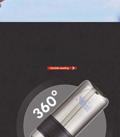 Portable Sports Water Cup For Men Tritan Material One Key Open Cover Fitness Cups High Temperature Seal Leakproof Kettle.