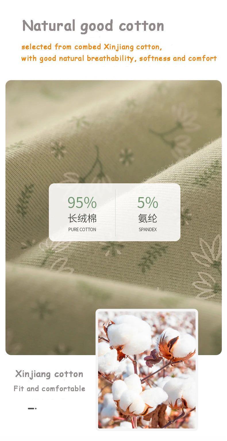 New Women Panties Antibacterial Cotton Lace Underwear Women's Floral Sweet Girls Briefs Mid-waist Shorts Female Lingerie M-XXL.