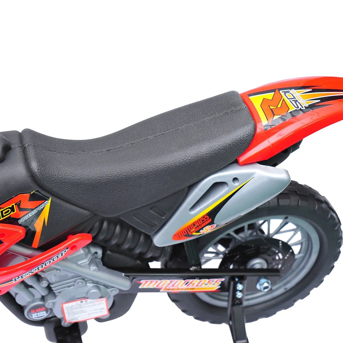 Homcom Children's Electric Motorcycle Battery 6V Rechargeable Children 3+ Years Charger and Wheels Support.