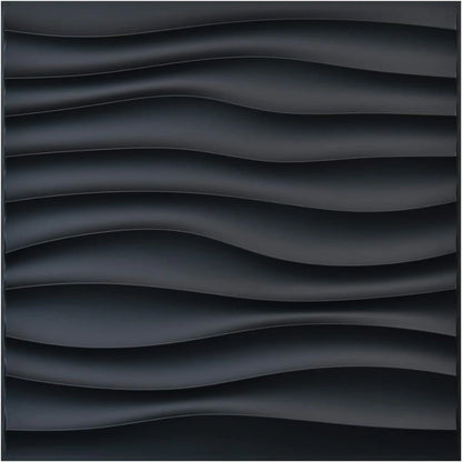 10pcs Diamond Design Decorated 3D Wallpanel, 30cmx30cm Matte White/Black, Diy Home Decoration Wallboard