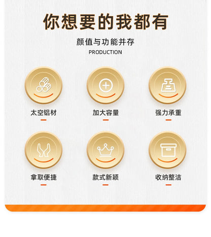 Wandmontiertes Aufbewahrungsregal ohne Bohren, Badezimmer-Waschtischregal für Waschraum, Balkon, Toilette – Organizer-Regal für Küche und Badezimmer