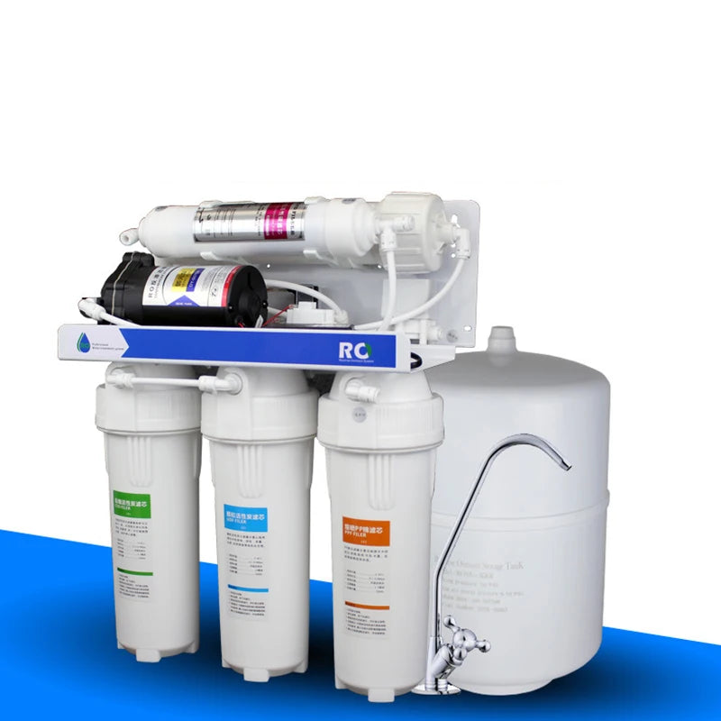 Water Purifier Reverse Osmosis Pure Machine 90G Large Flow Automatic Flush Under The Household Kitchen Direct Drink Filtration.