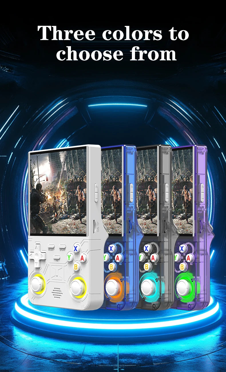 R36 Ultra Handheld Game Player WIFI 4 Inch IPS Screen Open Source Retro Video 64G 128G Memory up to 20000+ Games R36Ultra.