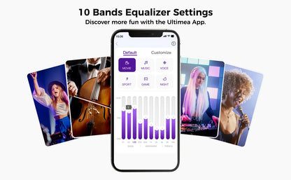 ULTIMEA 460W 5.1.2ch Sound Bar with Dolby Atmos, Surround Sound Home Theater System for TV with 2 Surround Speakers, APP Control