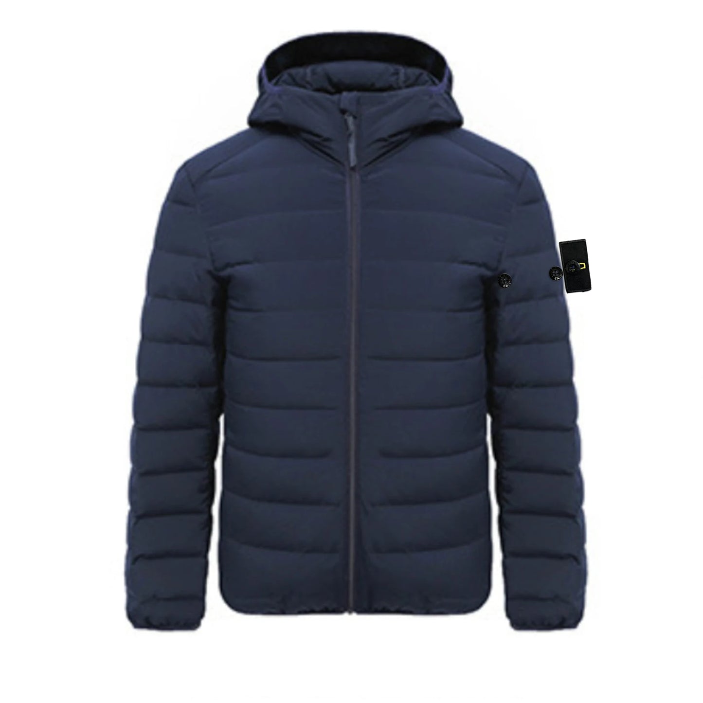 Compass Top Patch Italian Luxury Style  3 labels Men's 90% Duck Down Jacket Ultra Lightweight Hooded jackets Men Outerwear Coat.